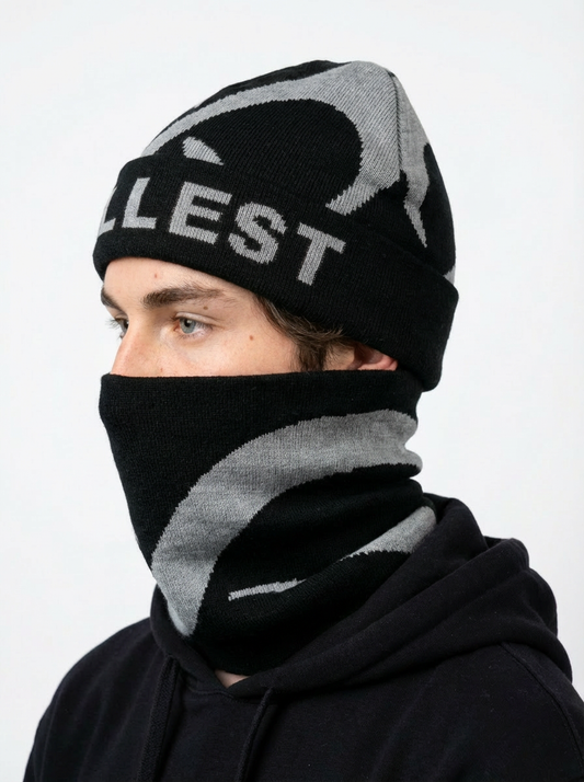 Infinity Snood - Black/grey