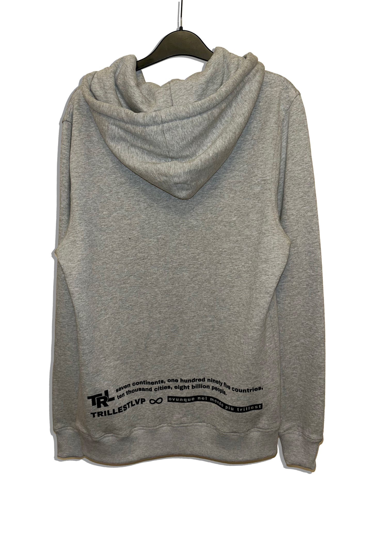 7 Continents hoodie - Grey